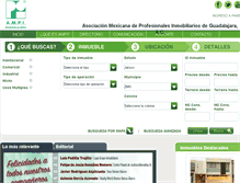Tablet Screenshot of ampiguadalajara.com